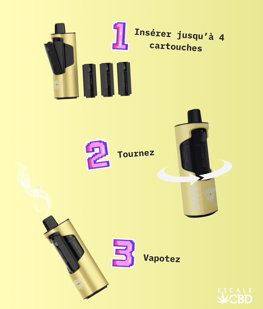 Kit Solobar 2400 4-en-1 Yellow