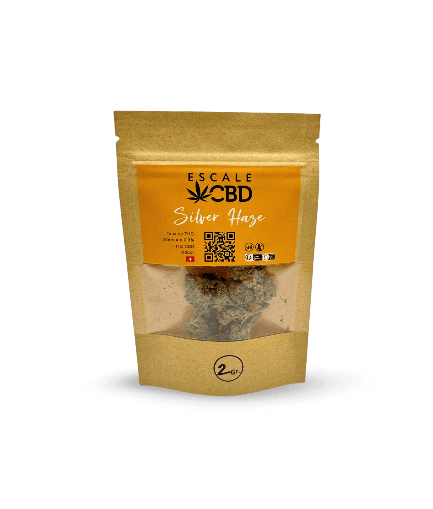 Fleurs de CBD Silver Haze 17%CBD