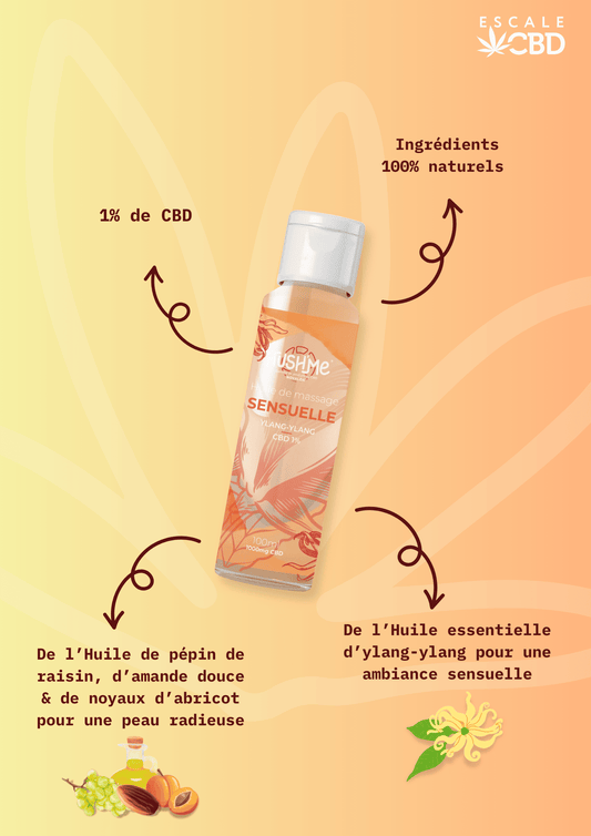 Huile de Massage "Sensuelle"
