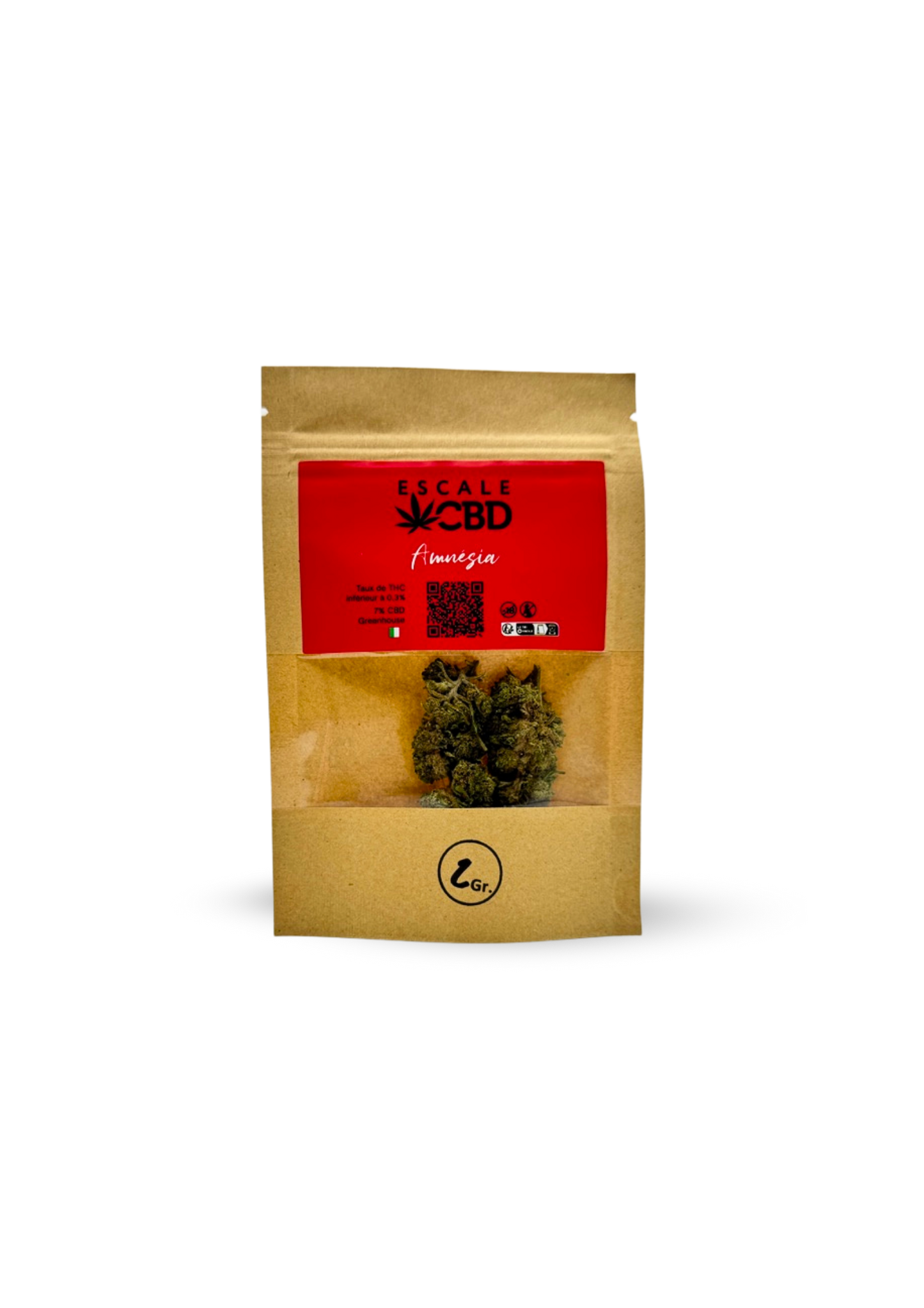 Fleurs de CBD Amnésia 7%CBD