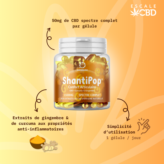Gelules Confort Articulaire 1500mg - ShantiPop