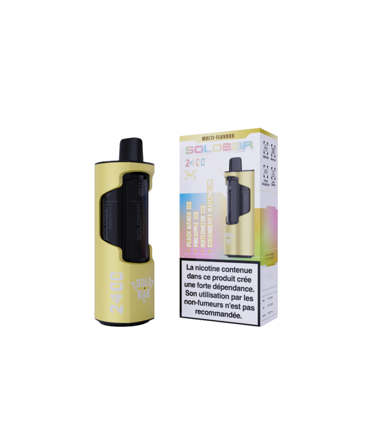 Kit Solobar 2400 4-en-1 Yellow