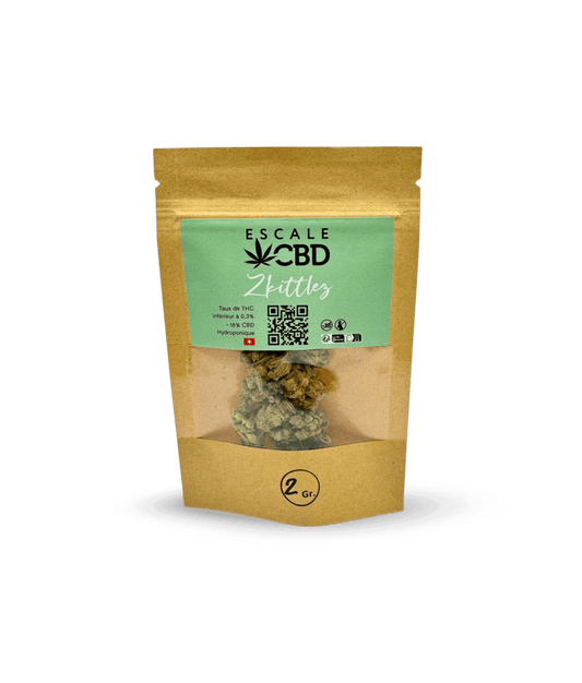 Fleurs de CBD Zkittlez 18%CBD
