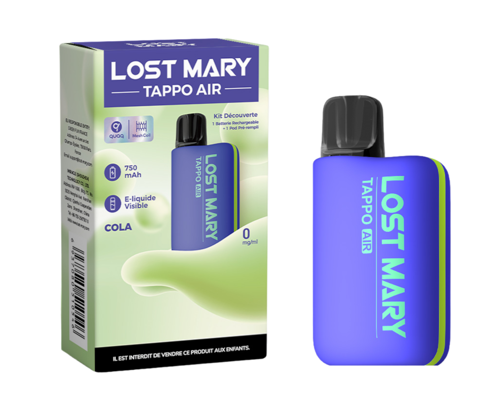 Kit Tappo Air - Lost Mary 00mg
