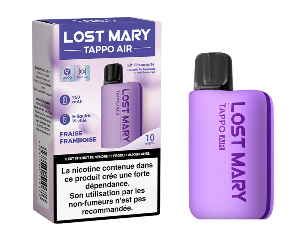 Kit Tappo Air - Lost Mary 10mg