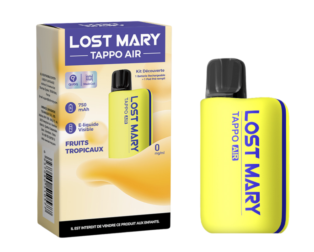 Kit Tappo Air - Lost Mary 00mg