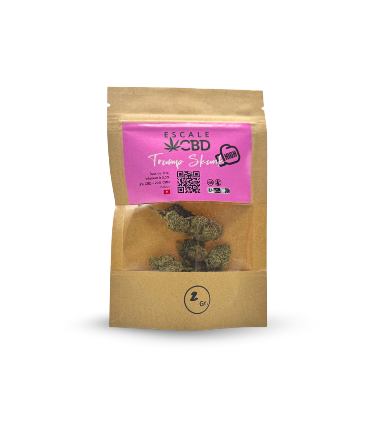 Fleurs de CBD Trump Skunk