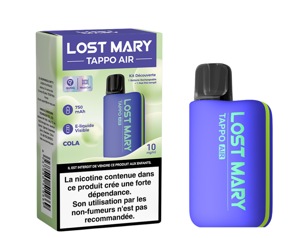 Kit Tappo Air - Lost Mary 10mg