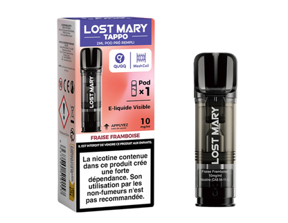 Cartouche pré-remplie Tappo - Lost Mary 10mg