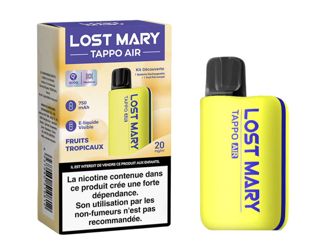 Kit Tappo Air - Lost Mary 20mg