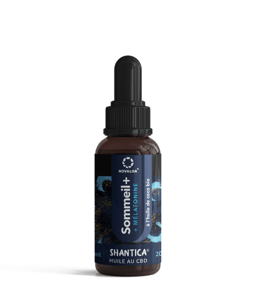 Huile Sublinguale 20% CBD  20%CBN "Sommeil+" 40%