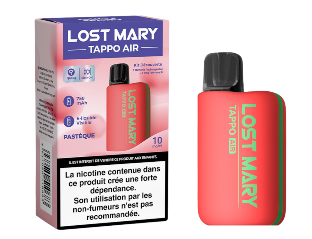 Kit Tappo Air - Lost Mary 10mg