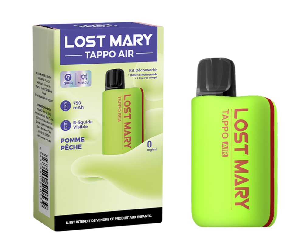 Kit Tappo Air - Lost Mary 00mg