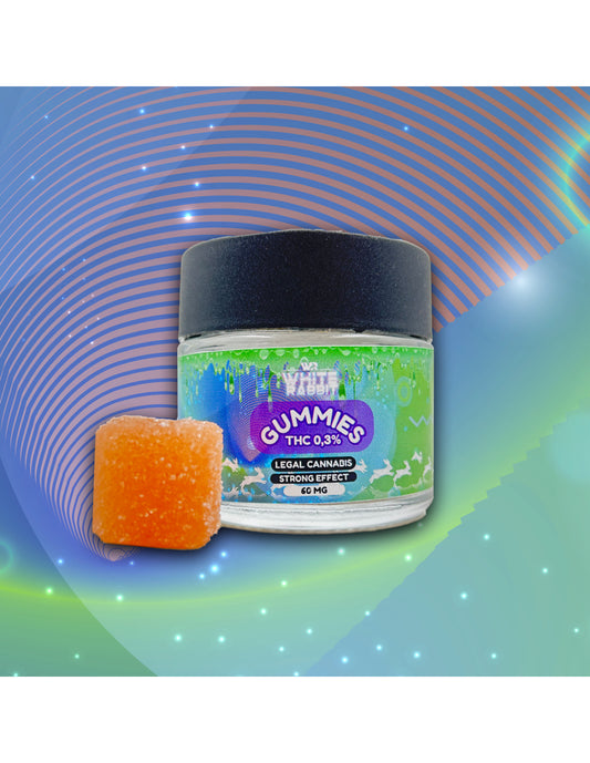 Pot de 6 Gummies 10mg THC